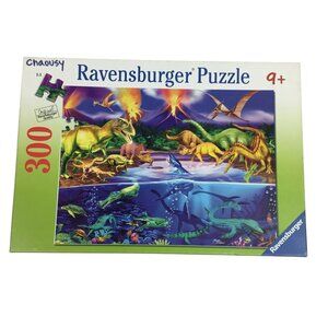 Ravensburger  “Prehistoric Times” Dinosaur Design 300 Piece  Jigsaw Puzzle